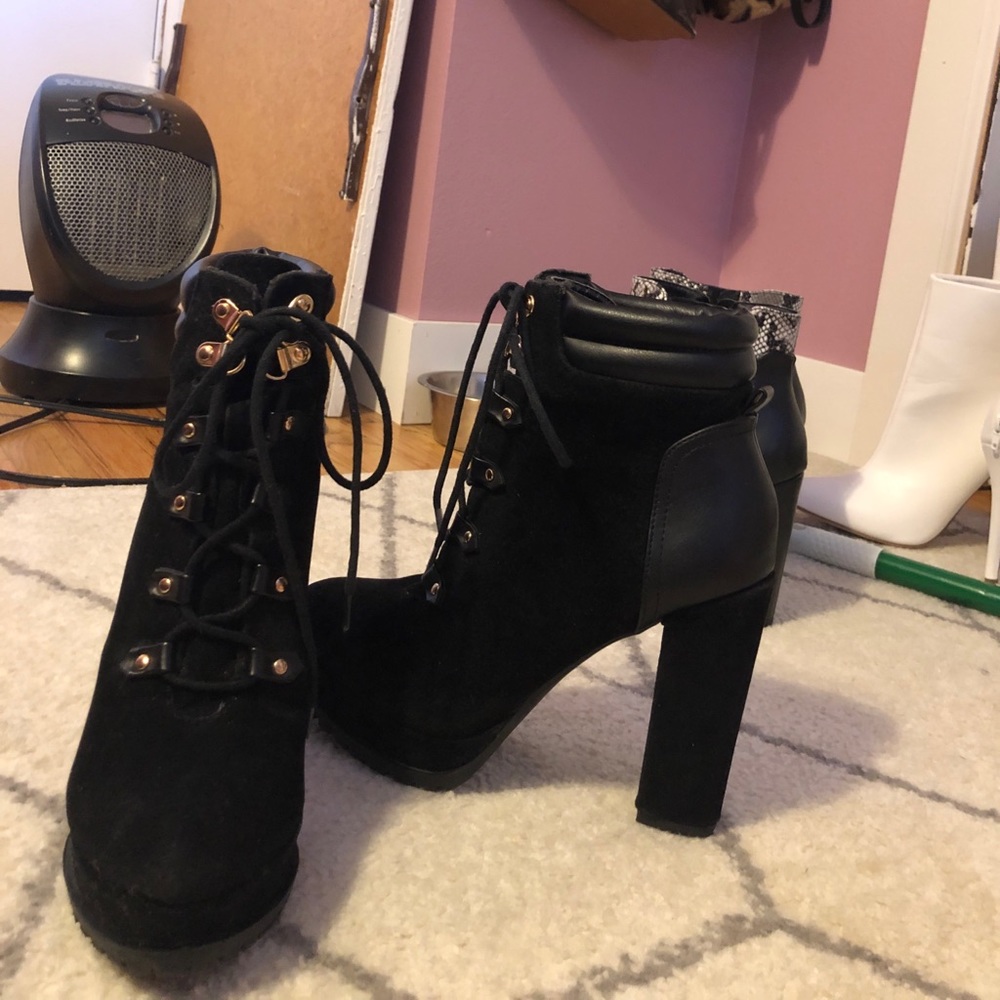 Bootie heels